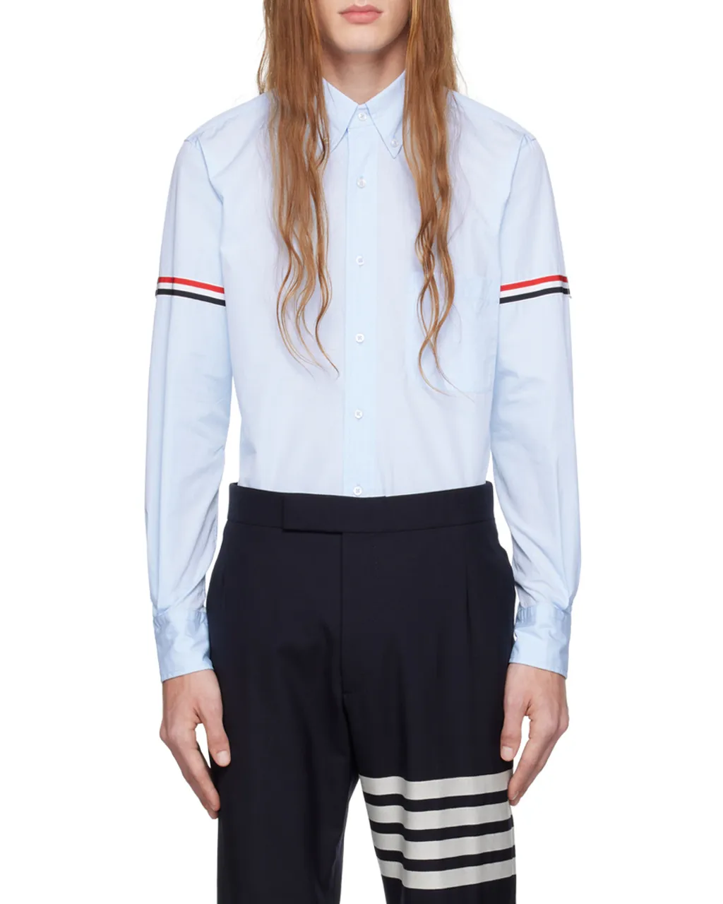 Rwb Striped Long-Sleeved Shirt