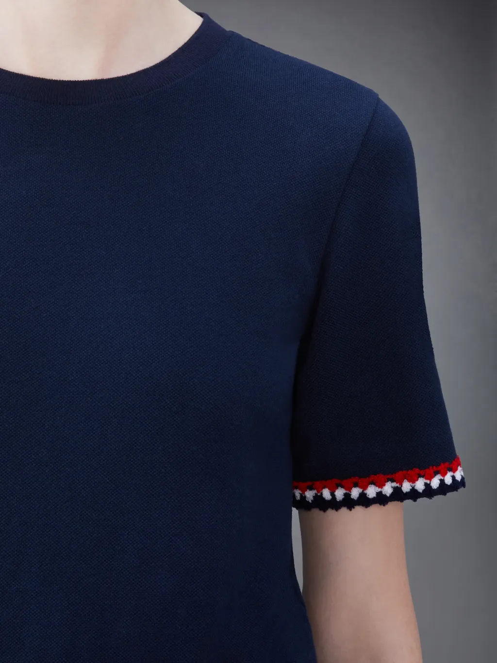 Rwb-Stripe Crewneck T-Shirt