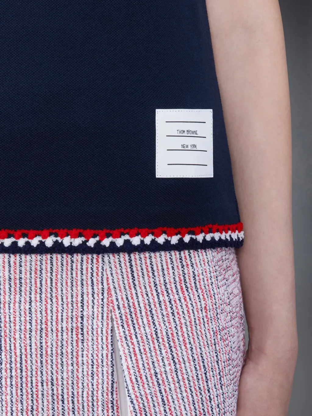 Rwb-Stripe Crewneck T-Shirt