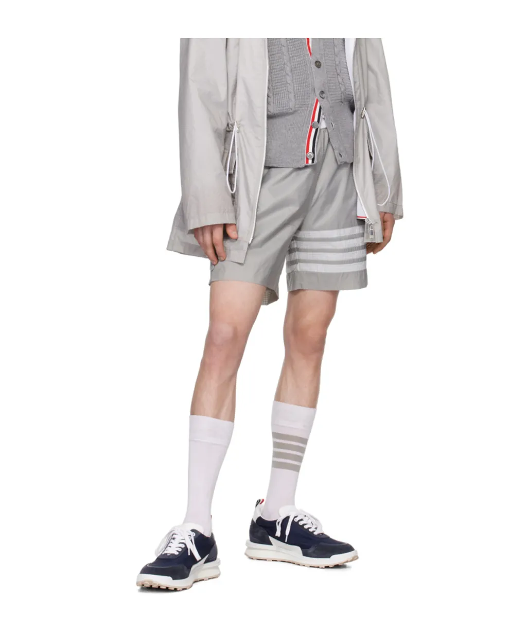 4-Bar Stripe Detailed Shorts