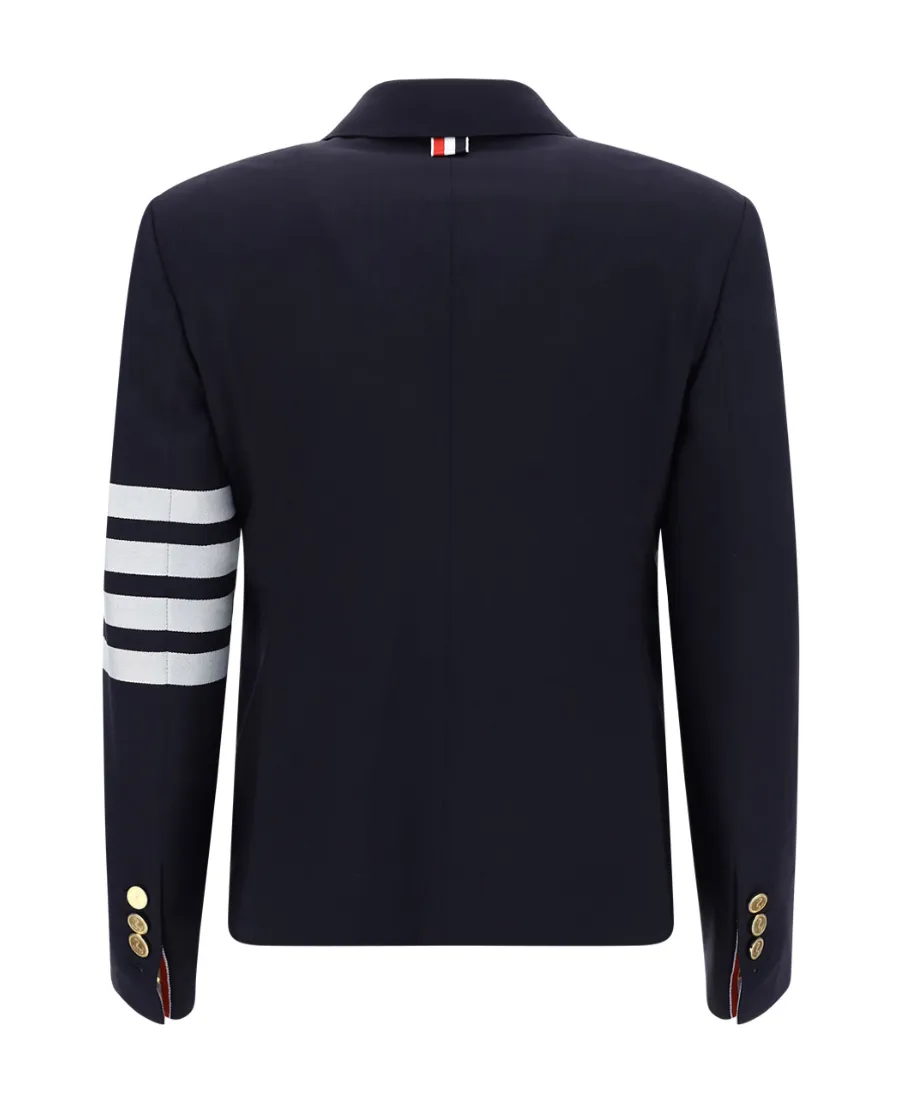 4-Bar Cropped Blazer