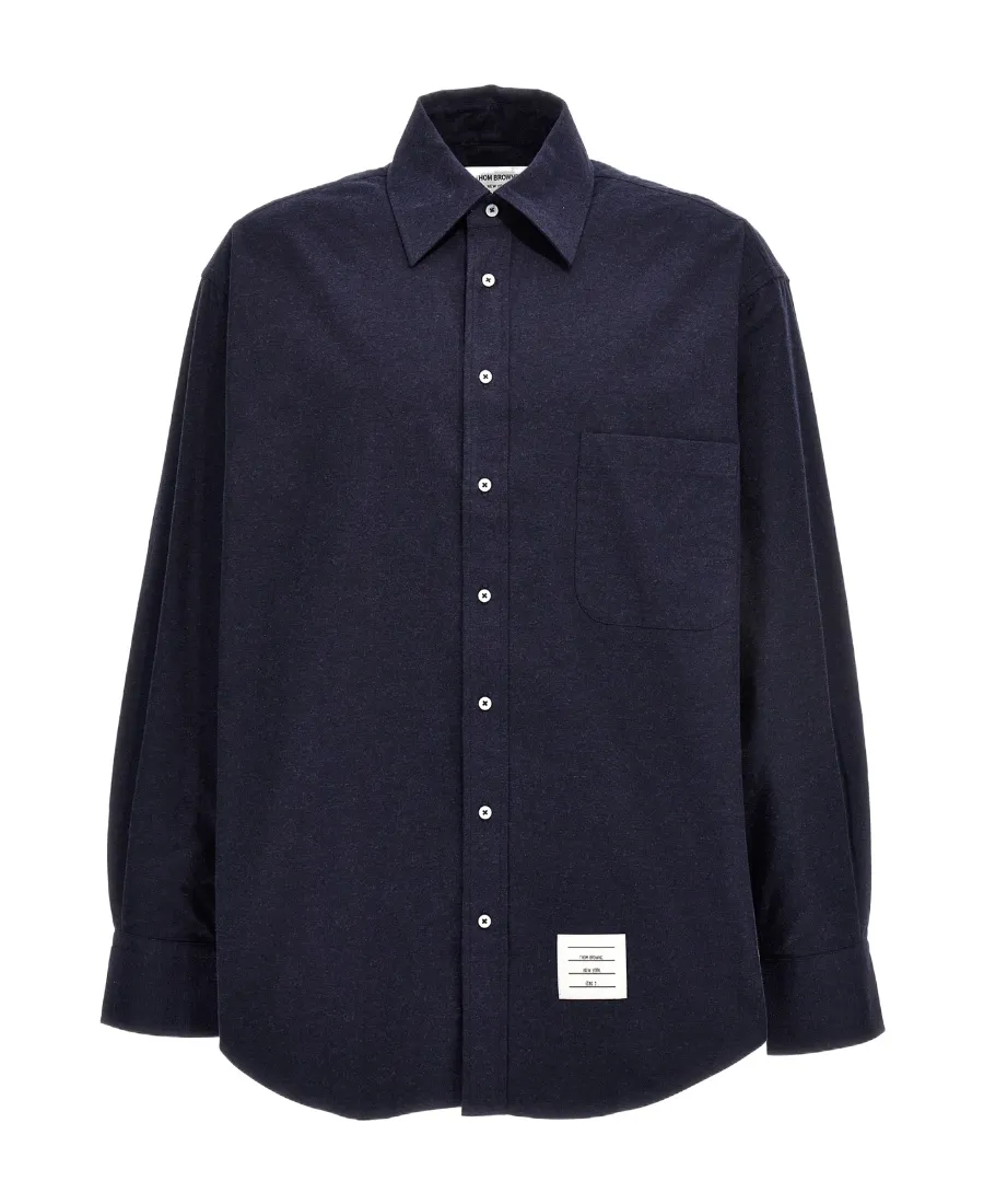 Rwb Striped Oversized Shirt