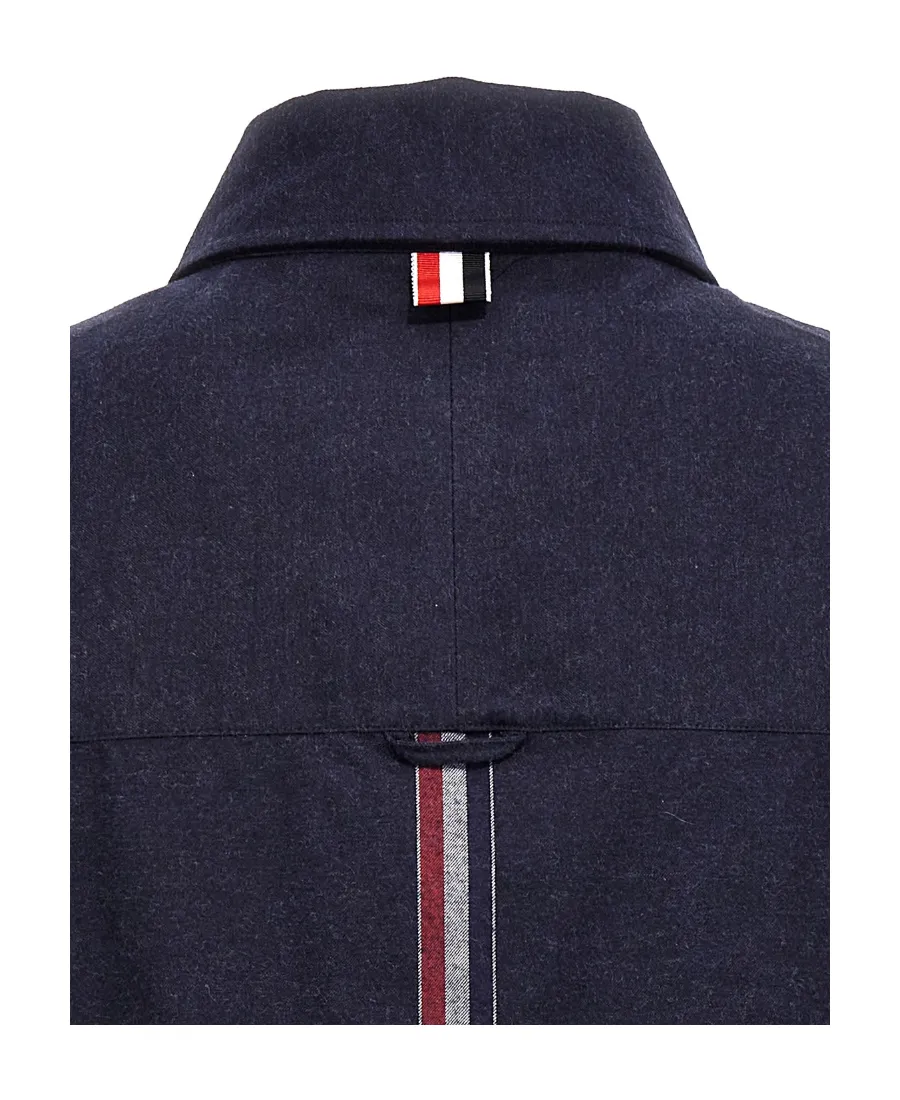 Rwb Striped Oversized Shirt
