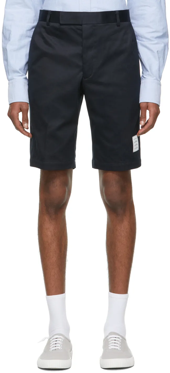 Cotton Twill Unconstructed Chino Trouser Shorts