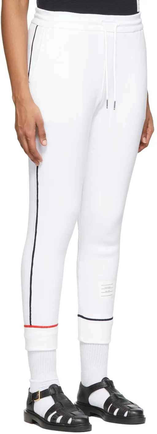 Contrast-Trim Track Pants