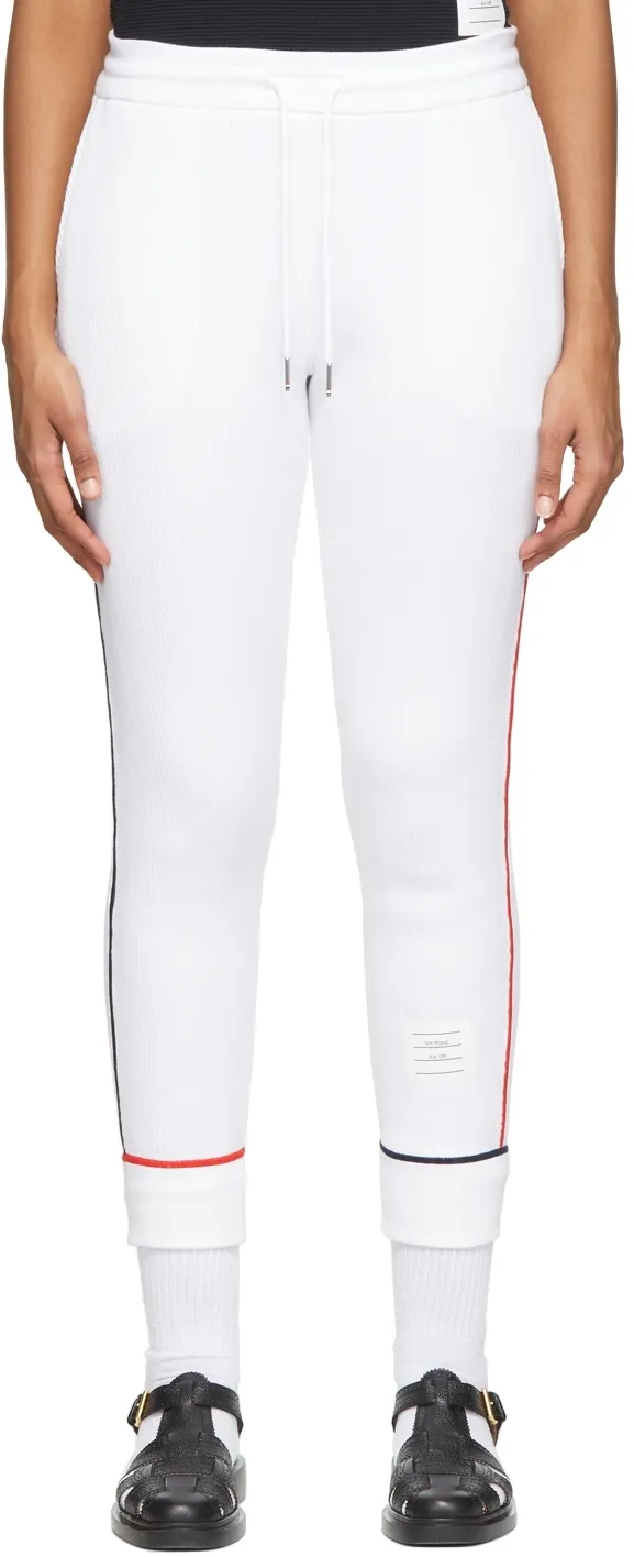 Contrast-Trim Track Pants