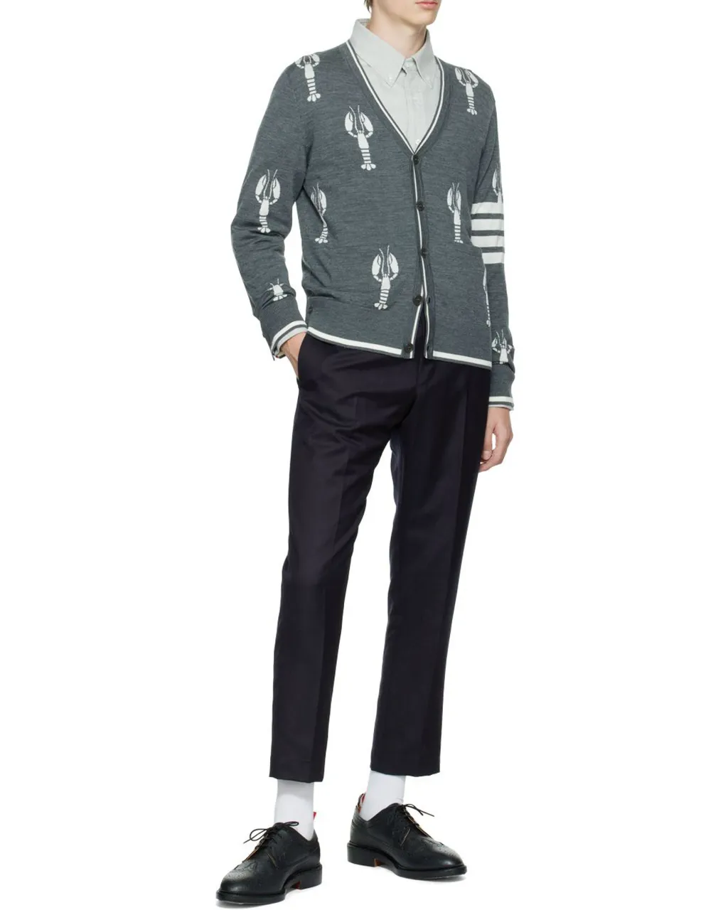 4-Bar Long-Sleeved Shirt