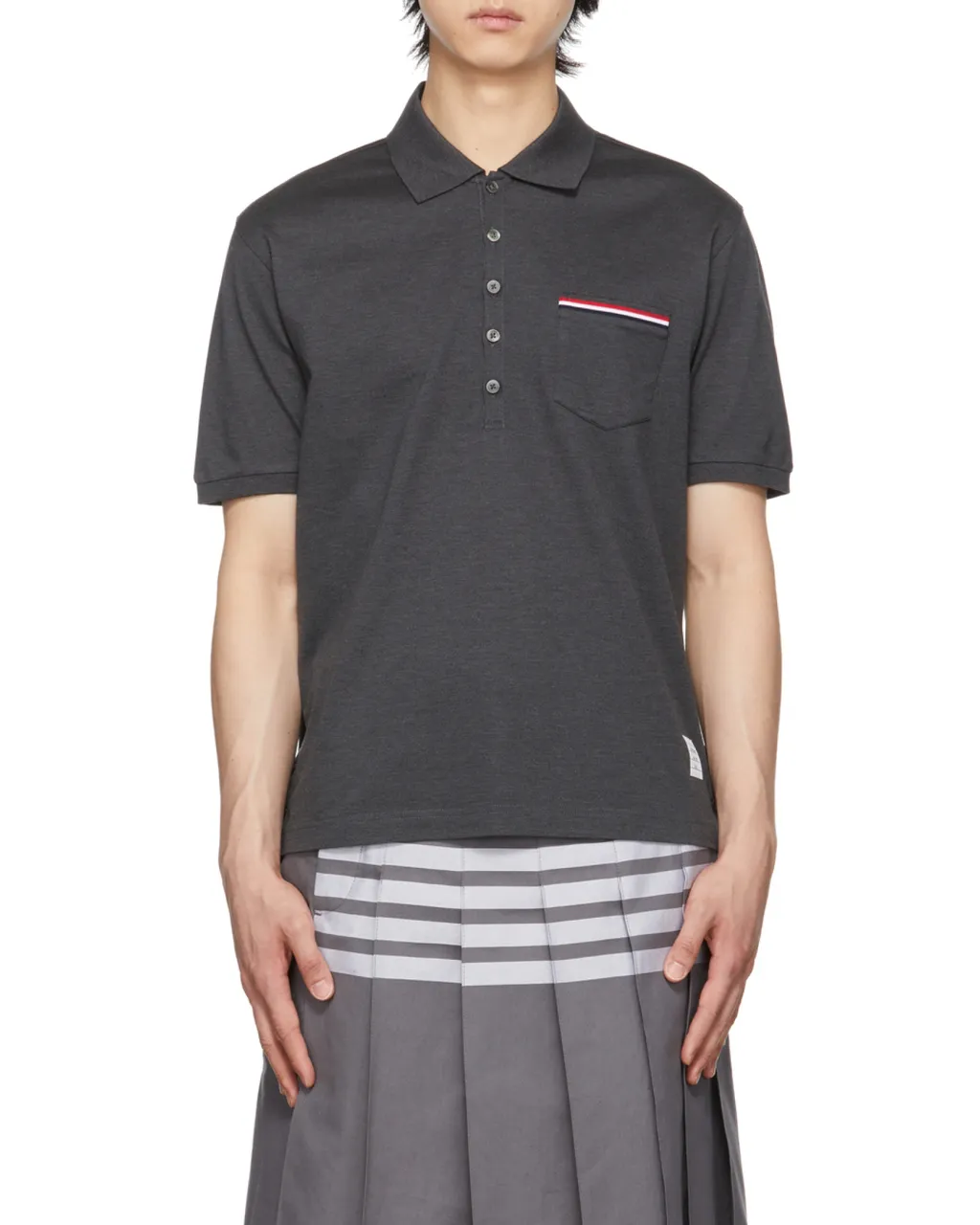 Rwb Trim Pocket Patch Polo Shirt