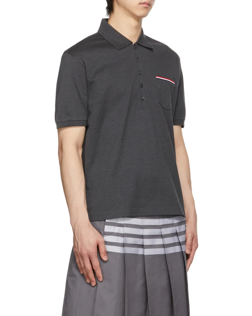 Rwb Trim Pocket Patch Polo Shirt