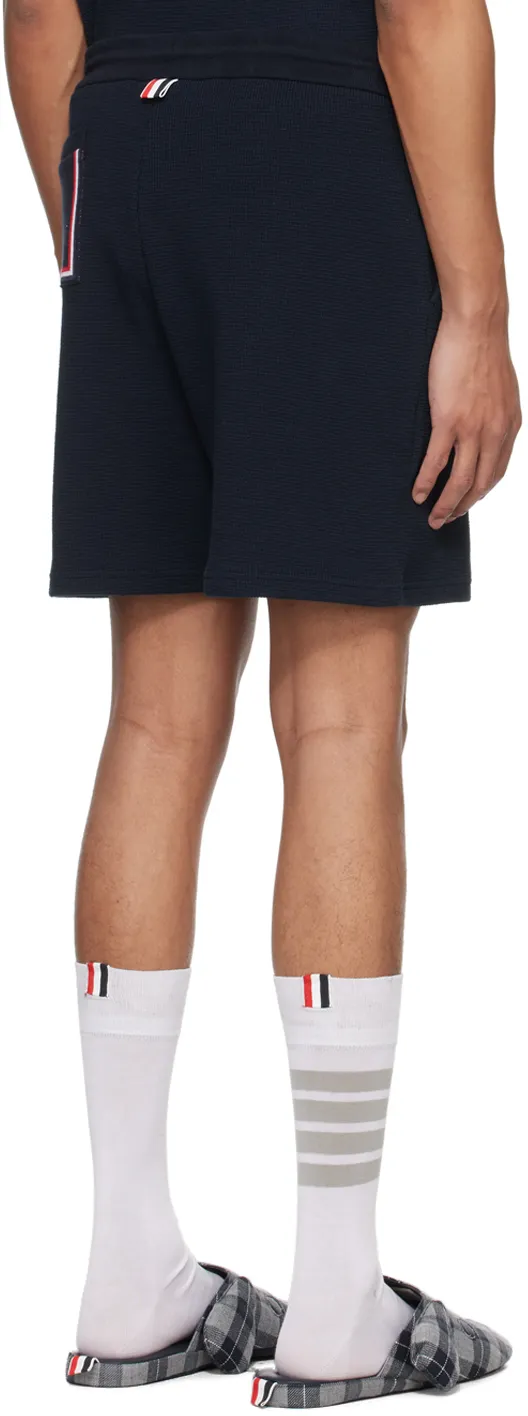 Rwb Stripe-Trimmed Drawstring Track Shorts