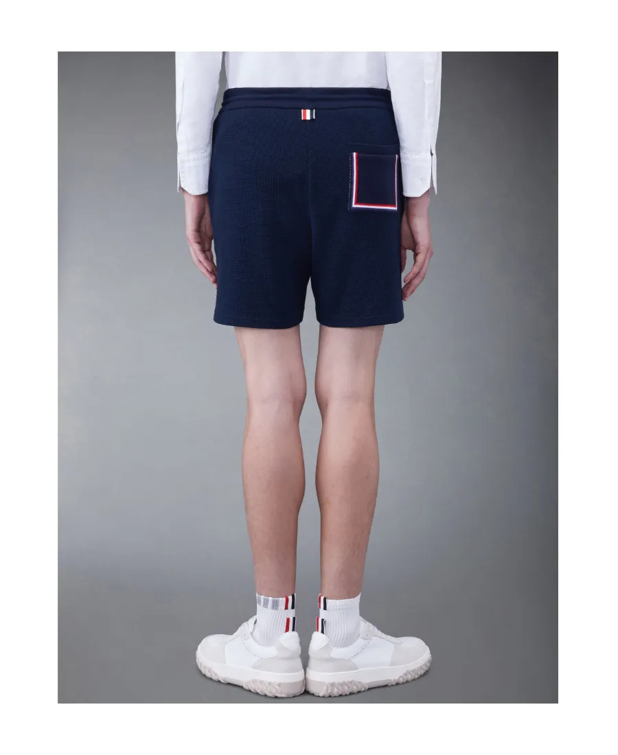 Rwb Stripe-Trimmed Drawstring Track Shorts