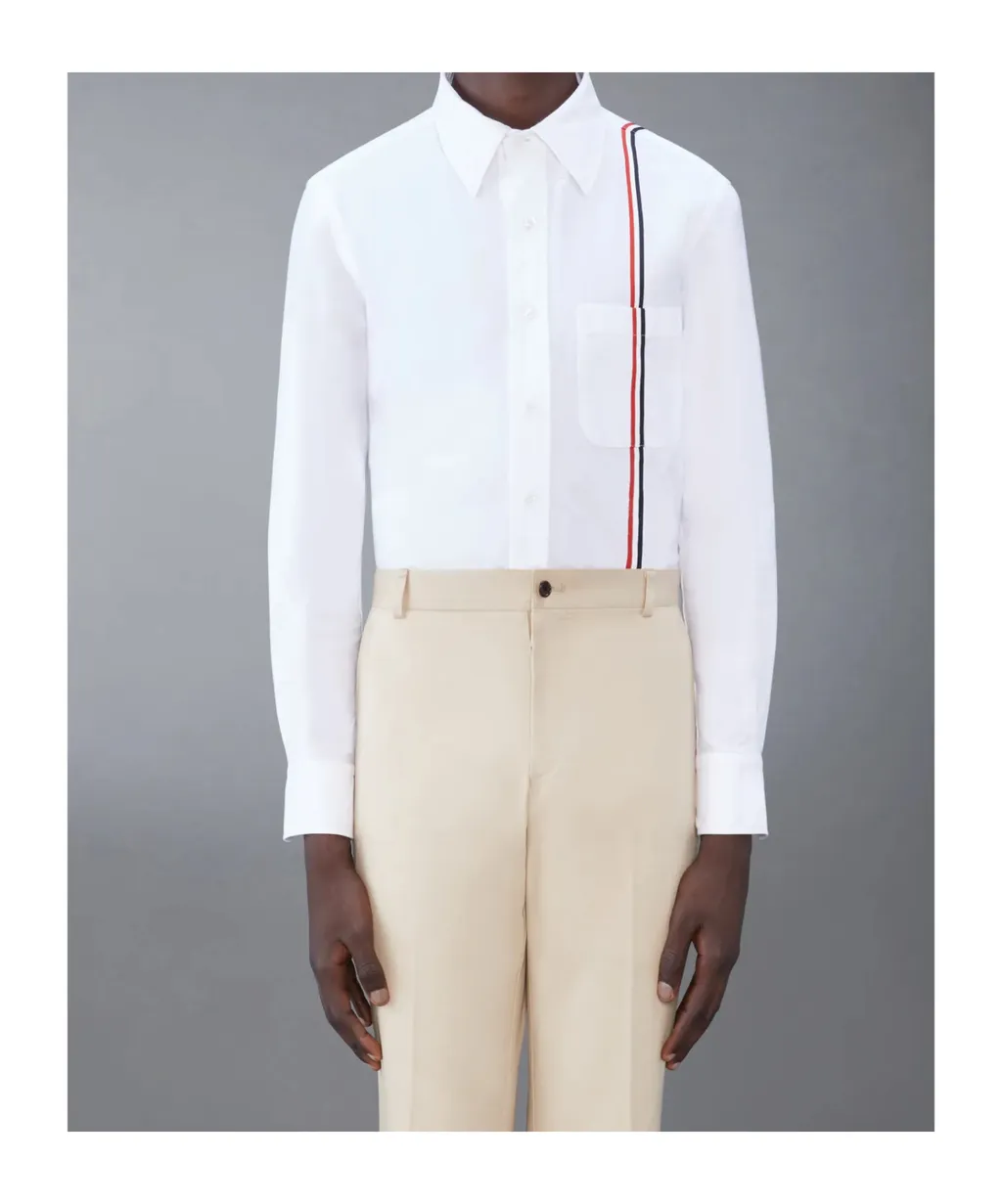 Rwb Striped Buttoned Shirt