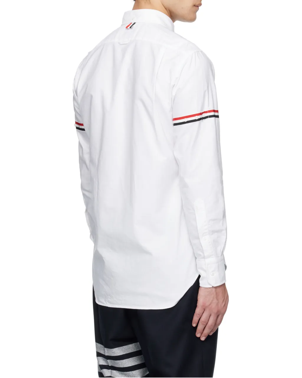 Stripe Detailed Long-Sleeved Shirt