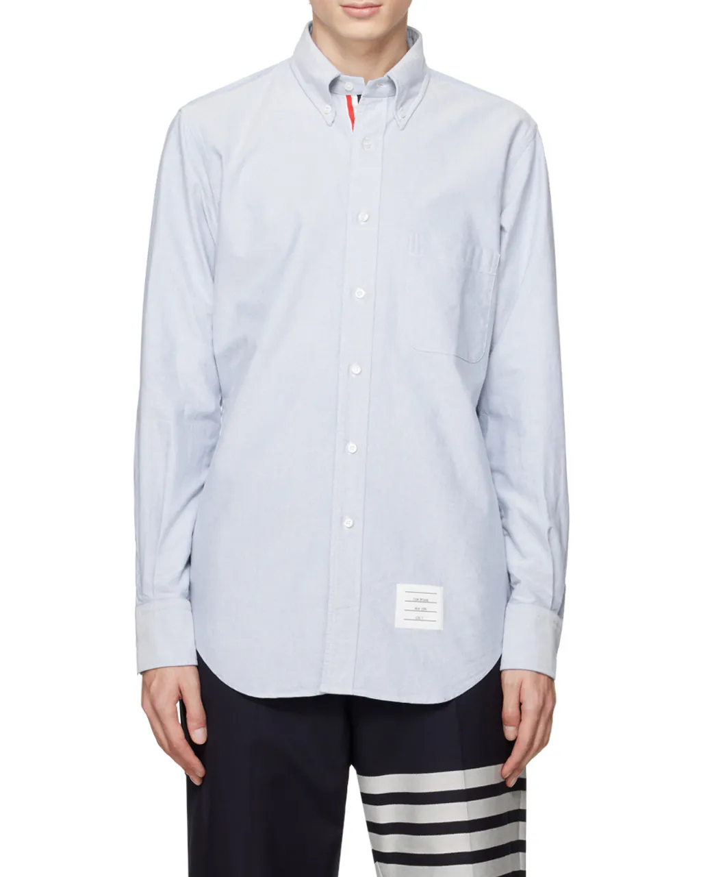 Oxford Collared Button-Up Shirt