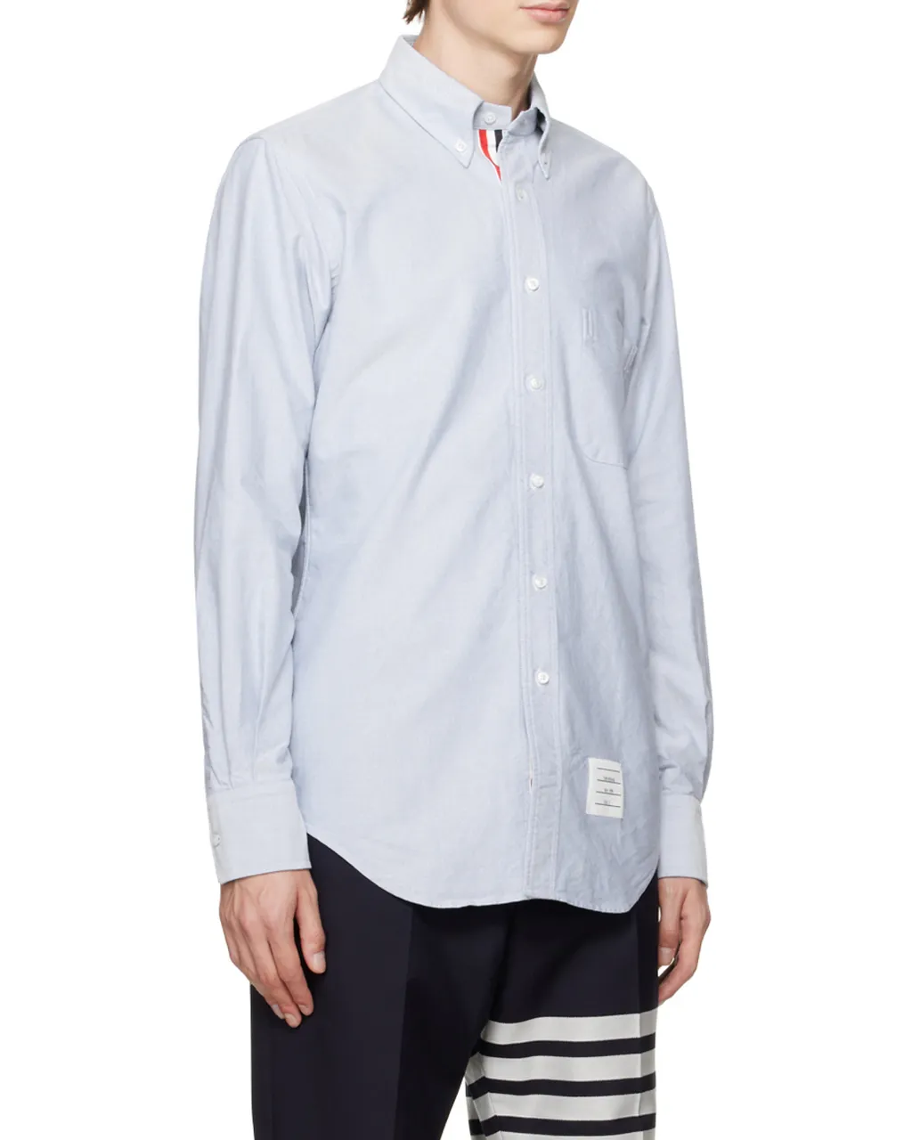 Oxford Collared Button-Up Shirt