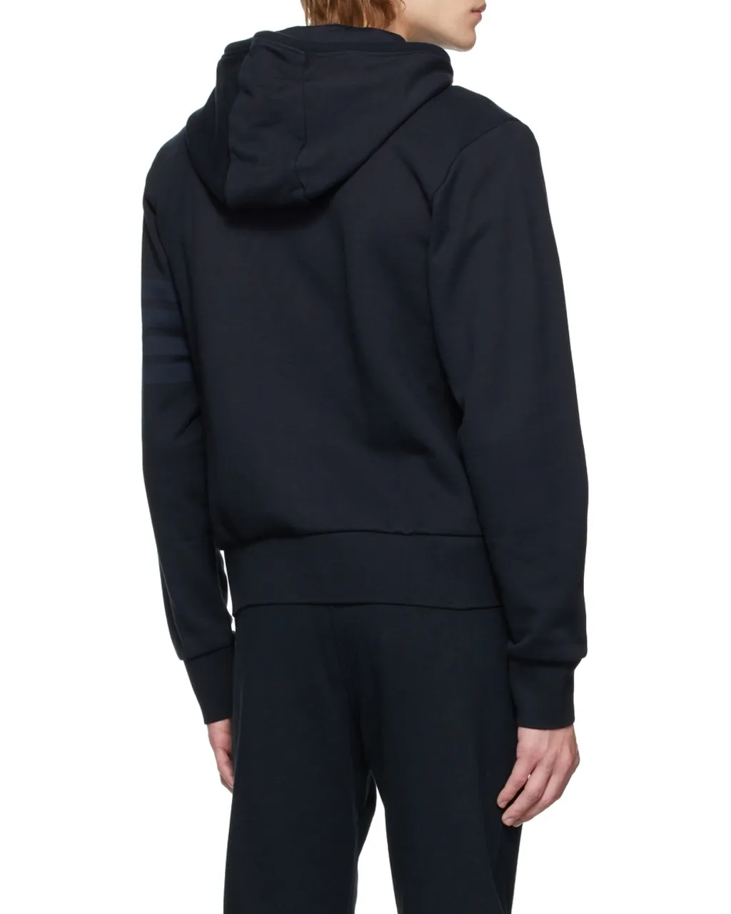 Tonal 4-Bar Hooded Jacket