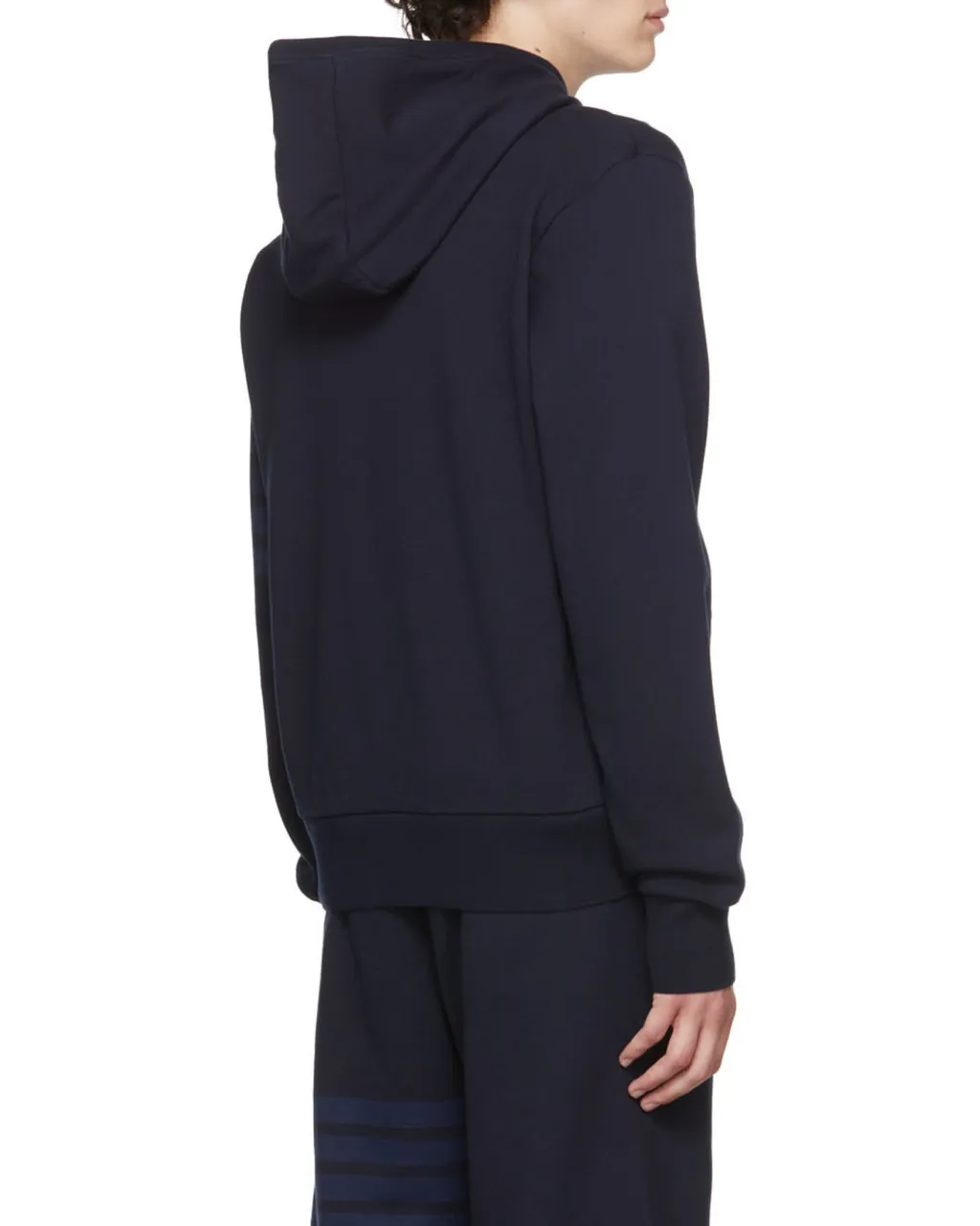 Tonal 4-Bar Hooded Jacket