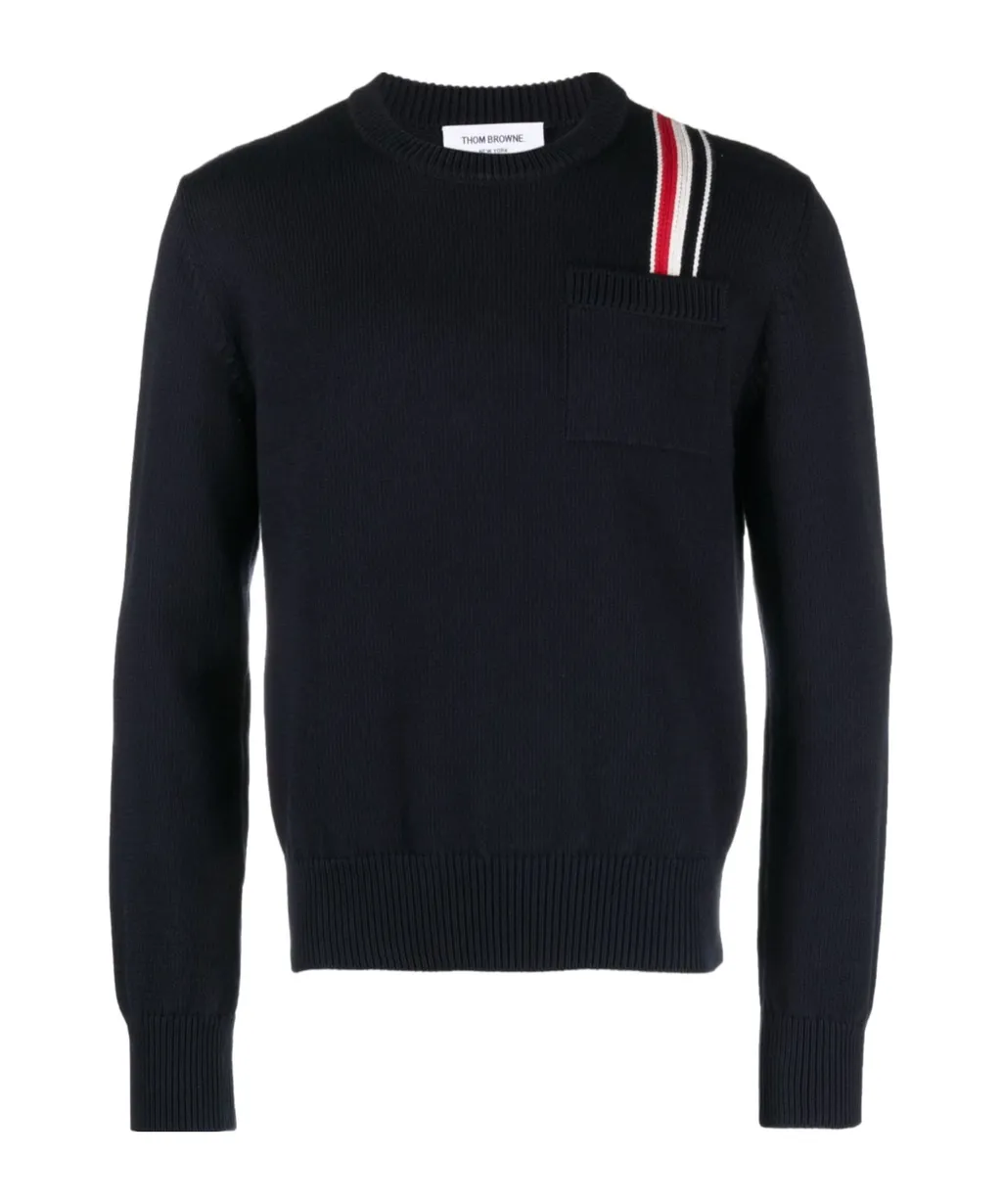 Rwb Stripe Crewneck Jumper