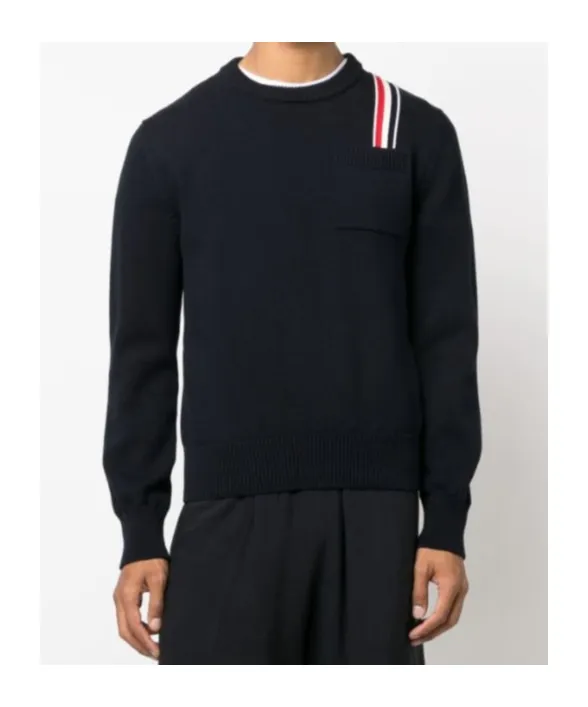 Rwb Stripe Crewneck Jumper