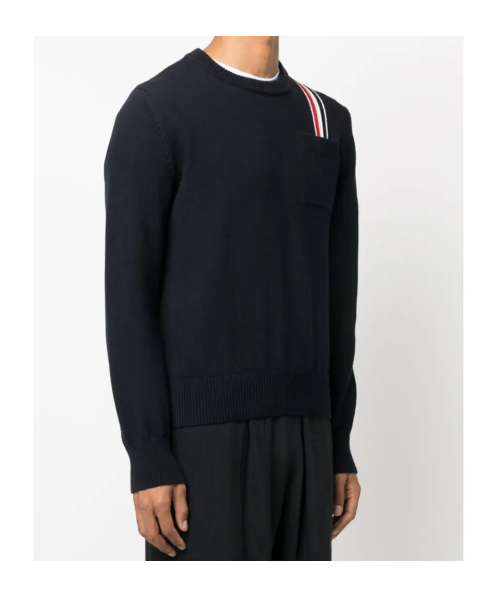 Rwb Stripe Crewneck Jumper
