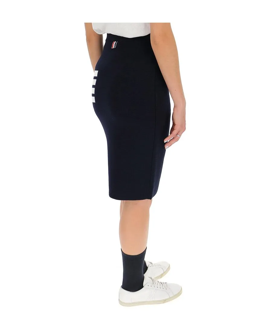 4-Bar Fitted Skirt