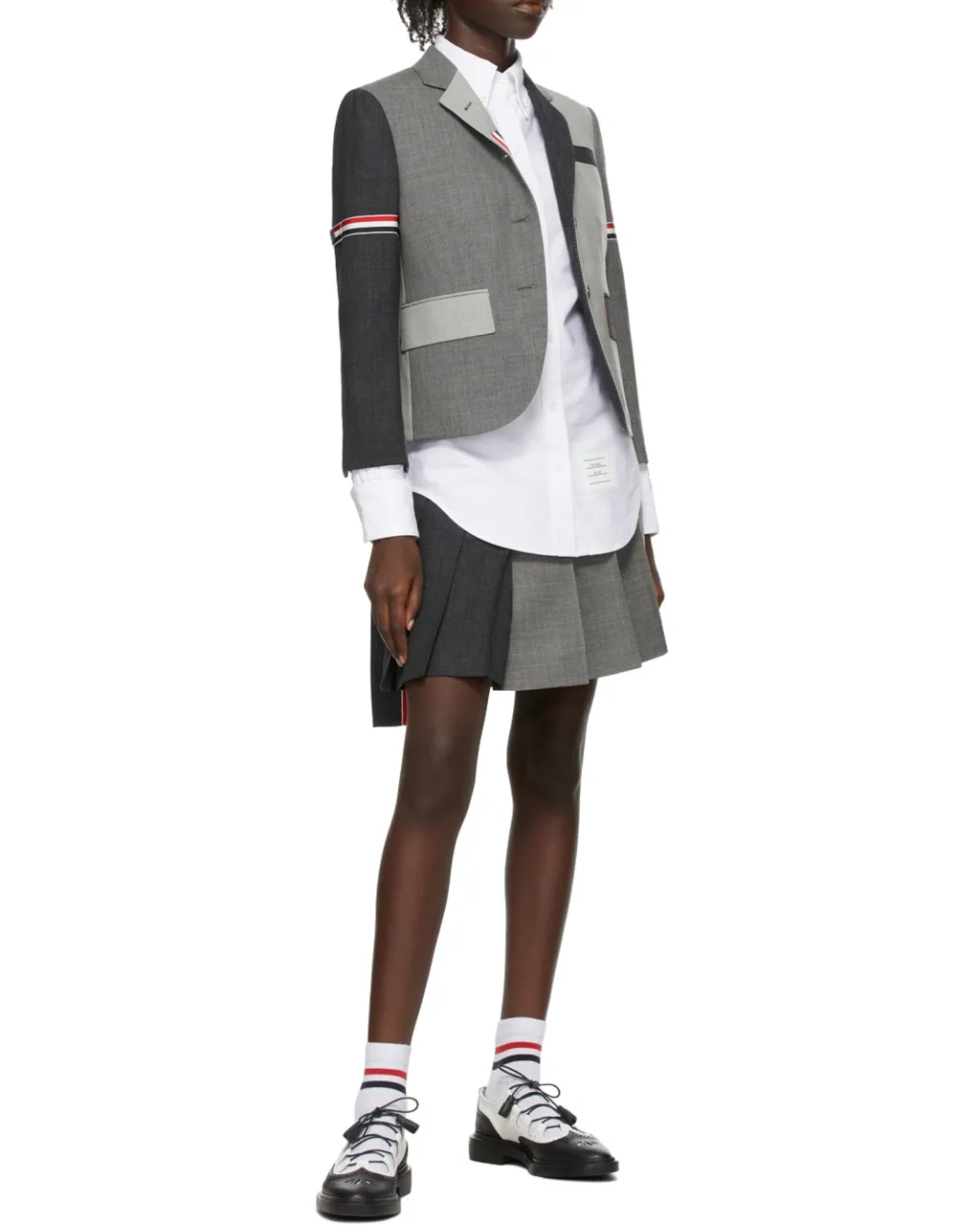 Fun-Mix Panelled Blazer