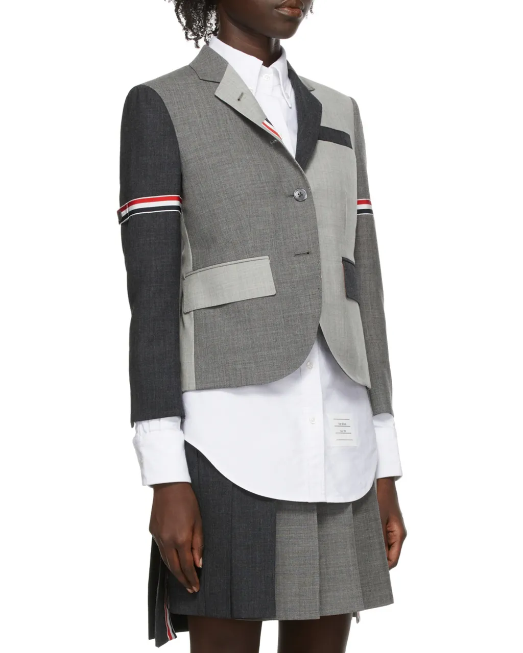 Fun-Mix Panelled Blazer