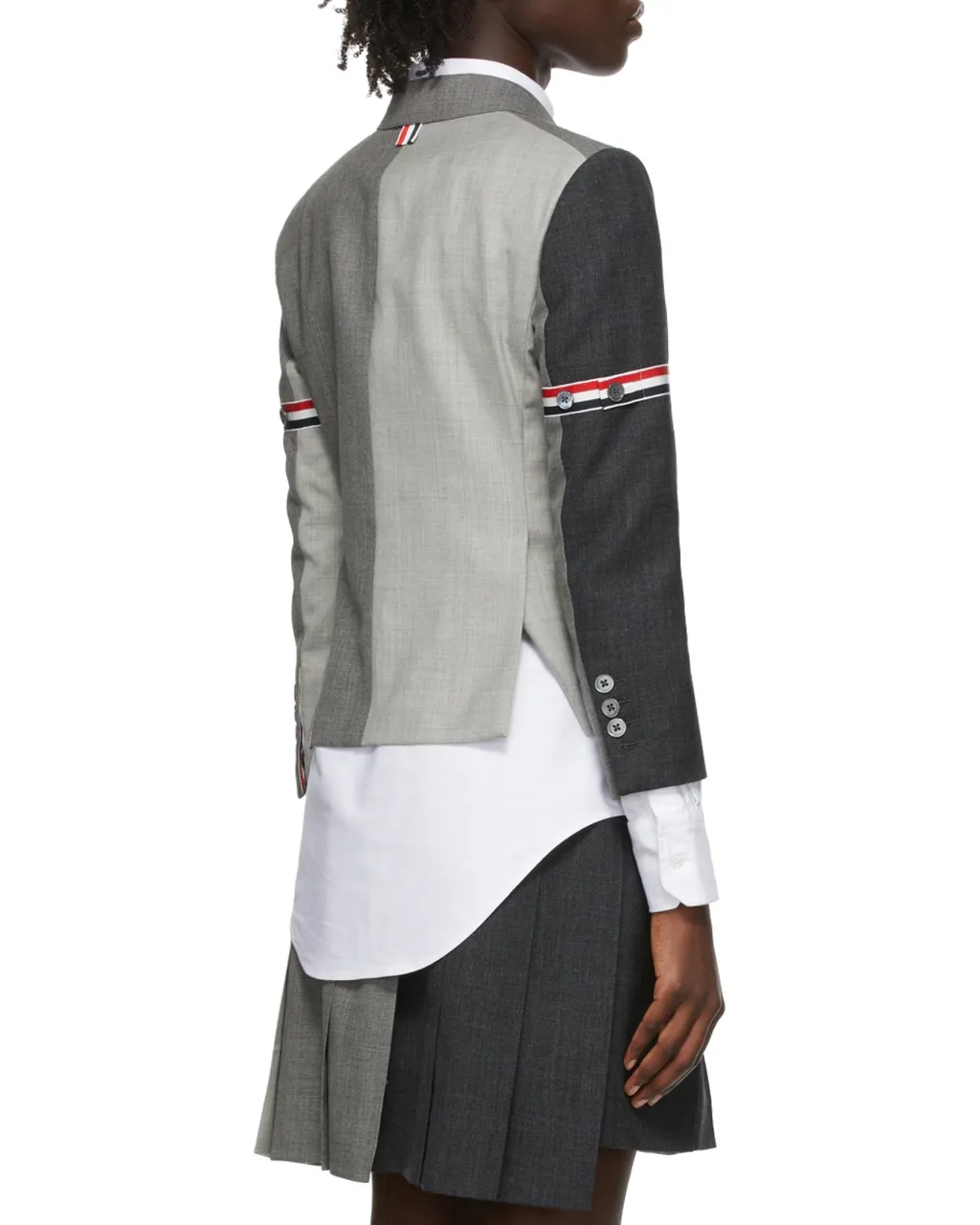 Fun-Mix Panelled Blazer