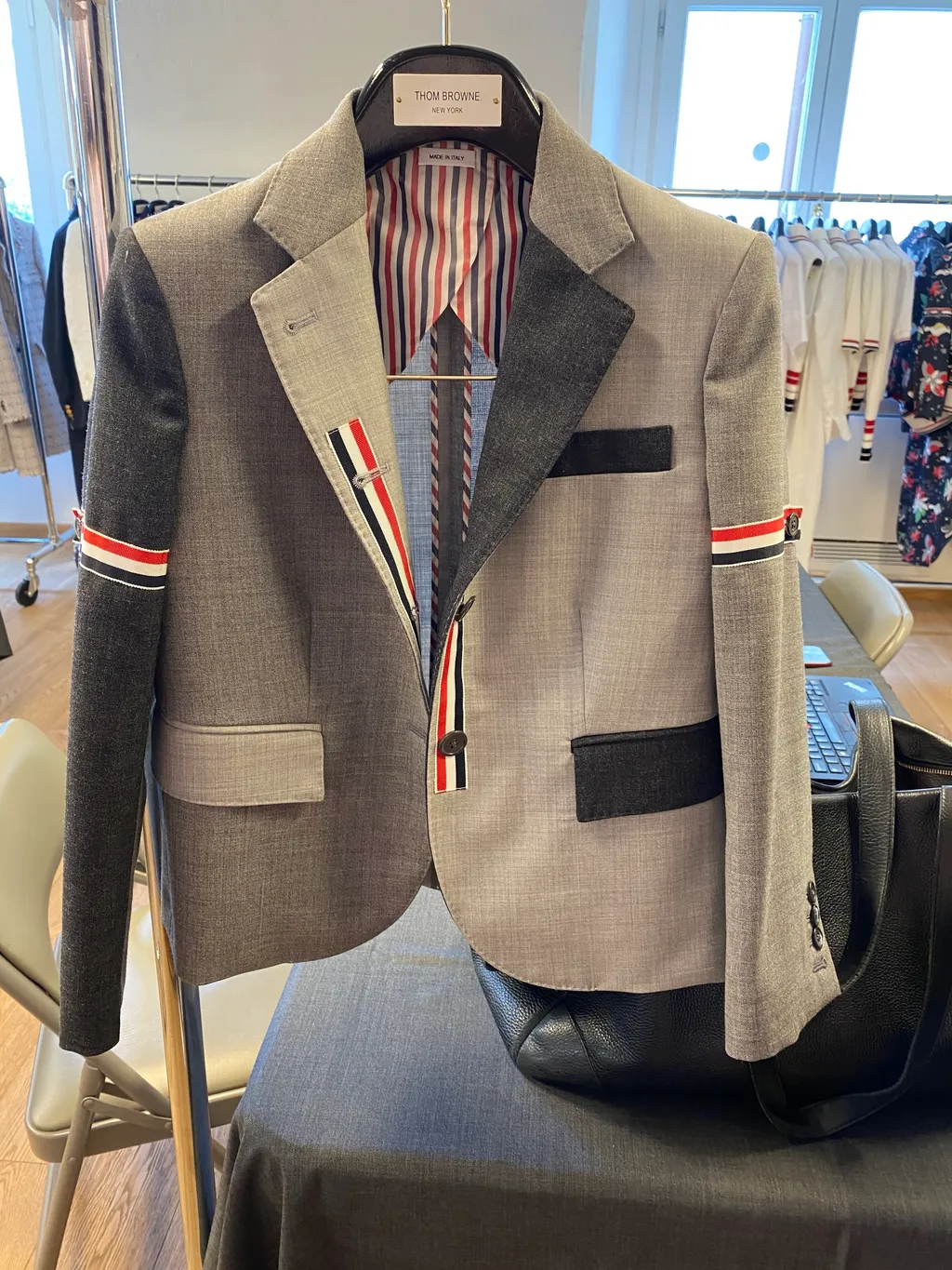 Fun-Mix Panelled Blazer