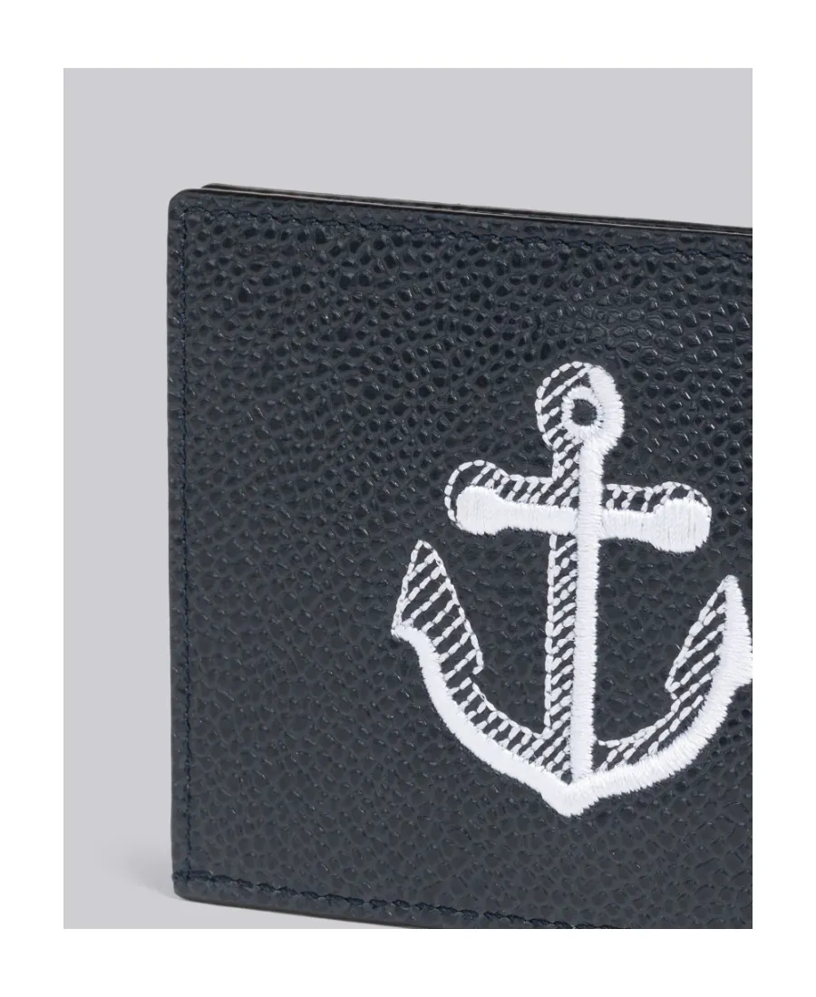 Anchor Embroidered Cardholder