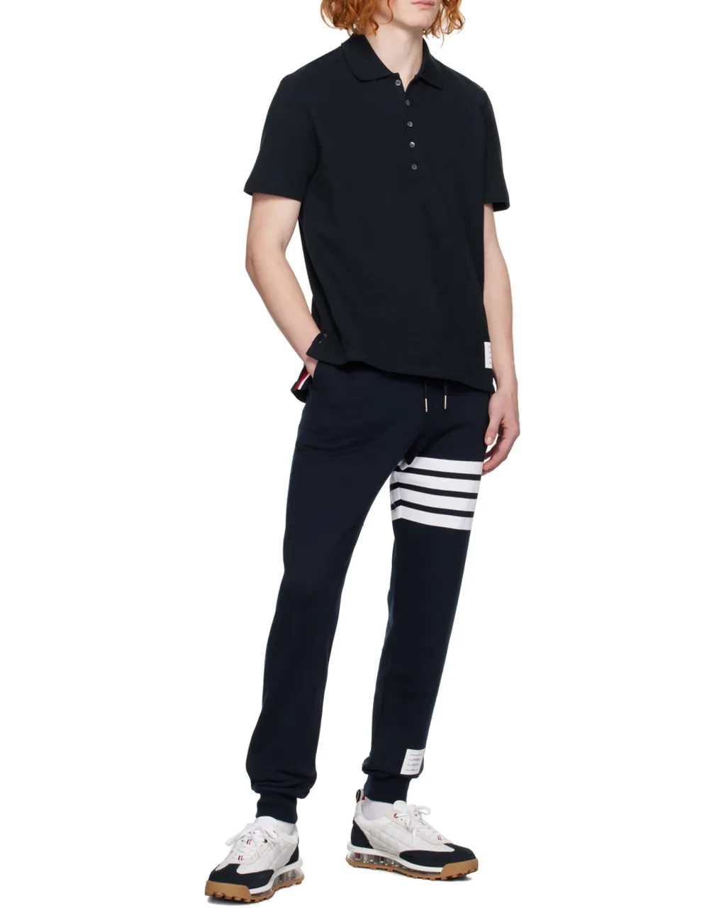 Rwb Striped Polo Shirt