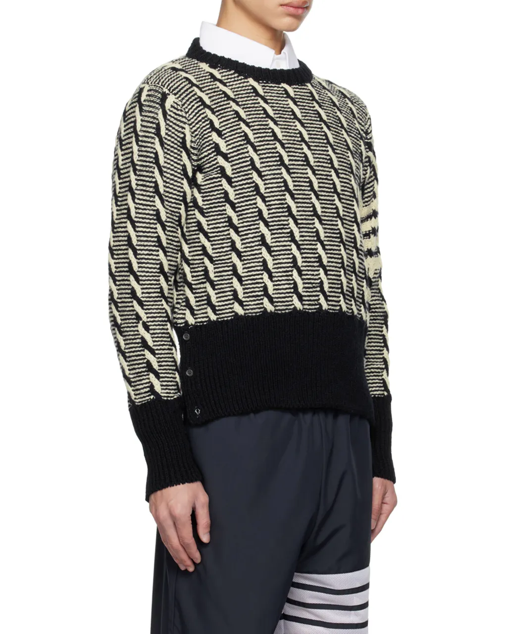 Twist Cable-Knit Jumper