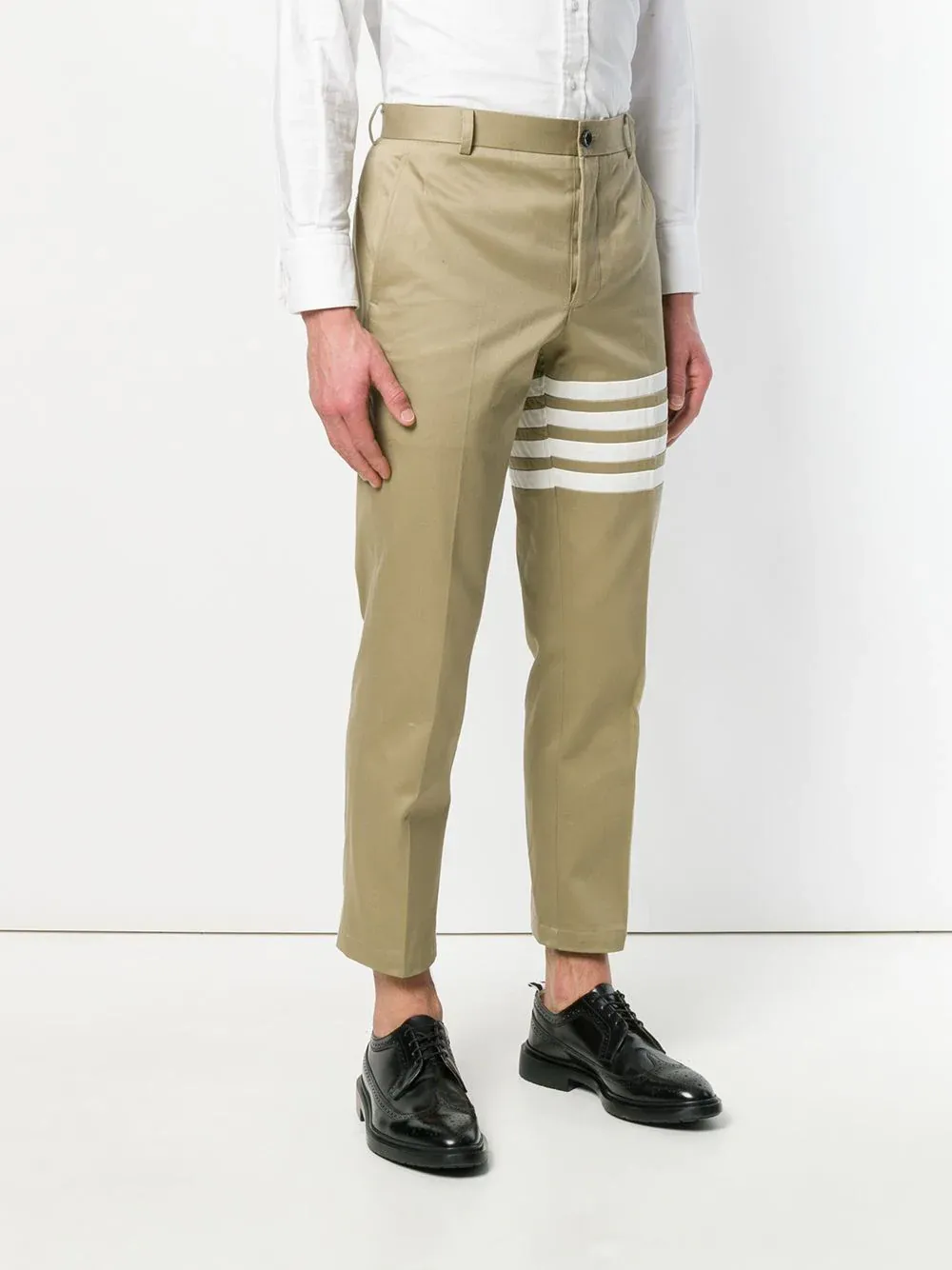 4-Bar Stripe Chino Trousers