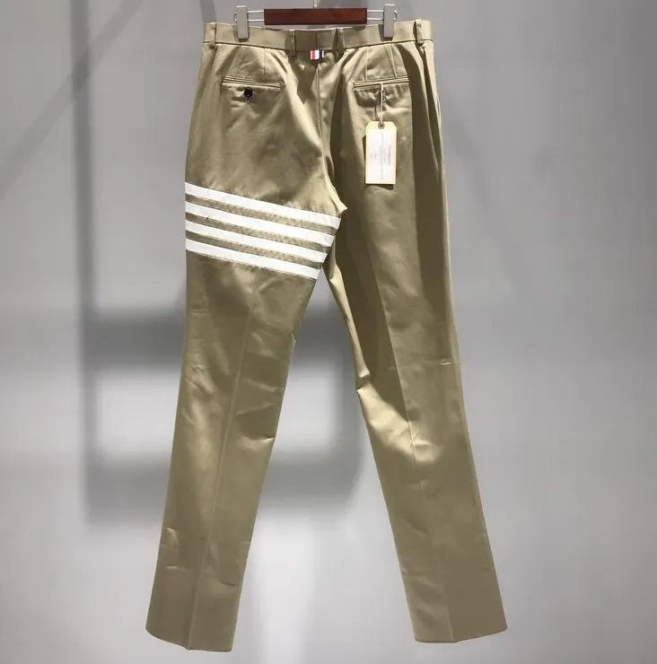 4-Bar Stripe Chino Trousers