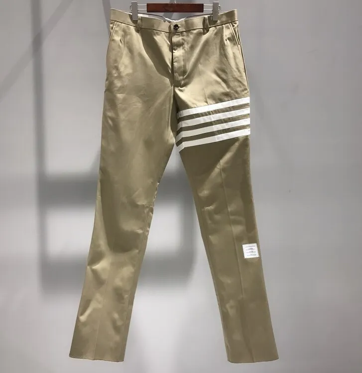 4-Bar Stripe Chino Trousers