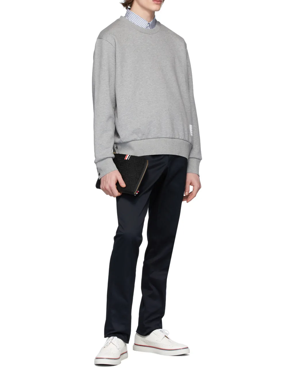 Logo Patch Chino Pants