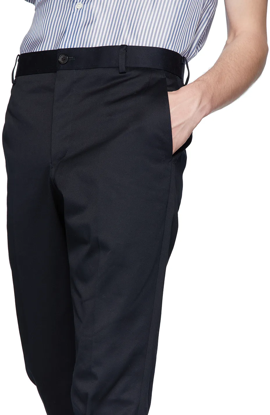 Logo Patch Chino Pants