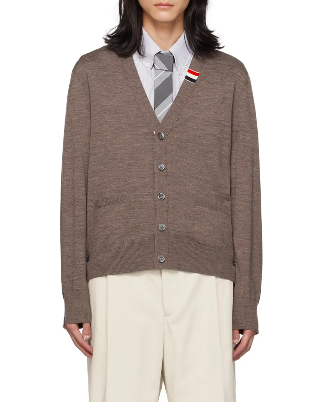 Button-Up Knitted Cardigan