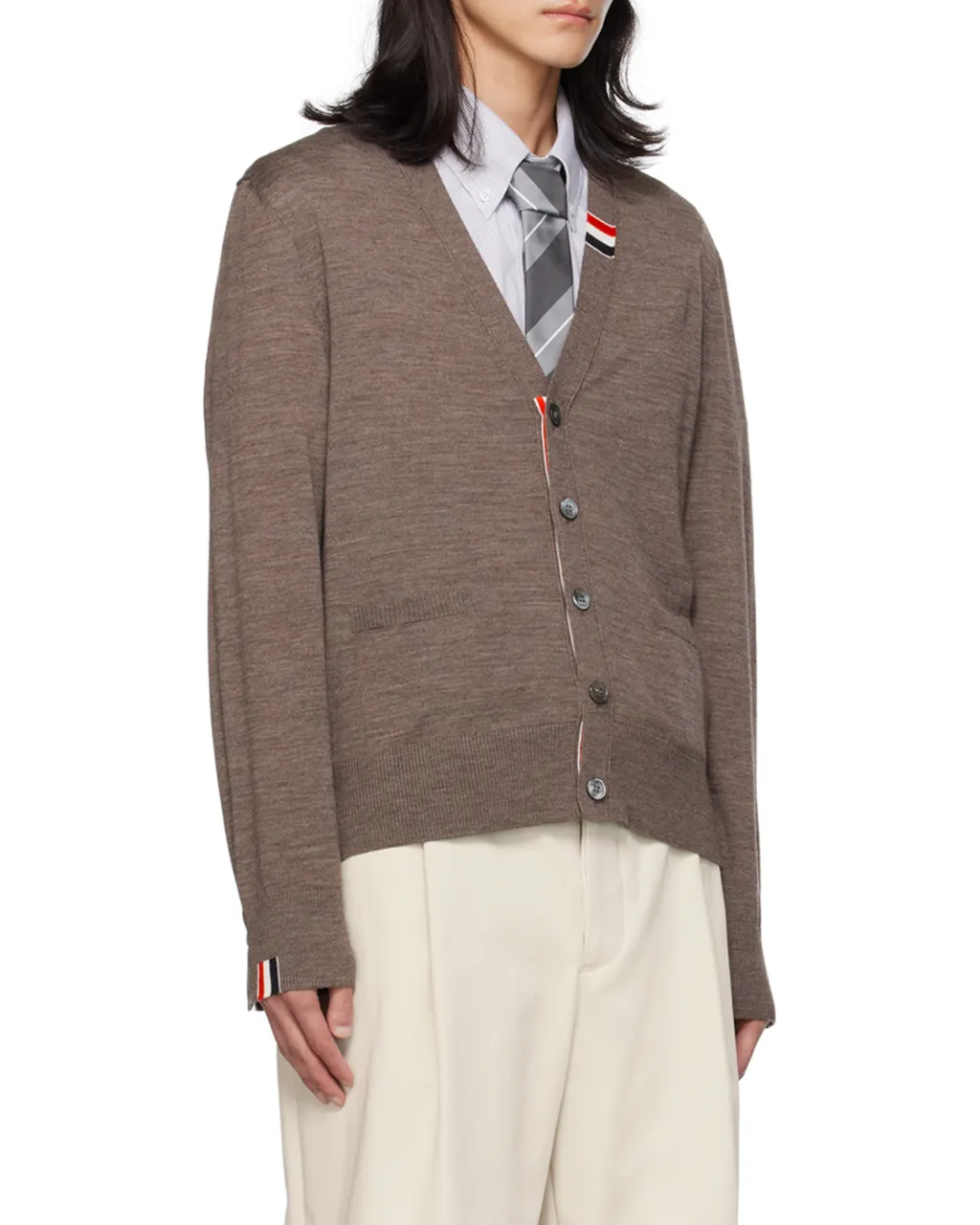 Button-Up Knitted Cardigan