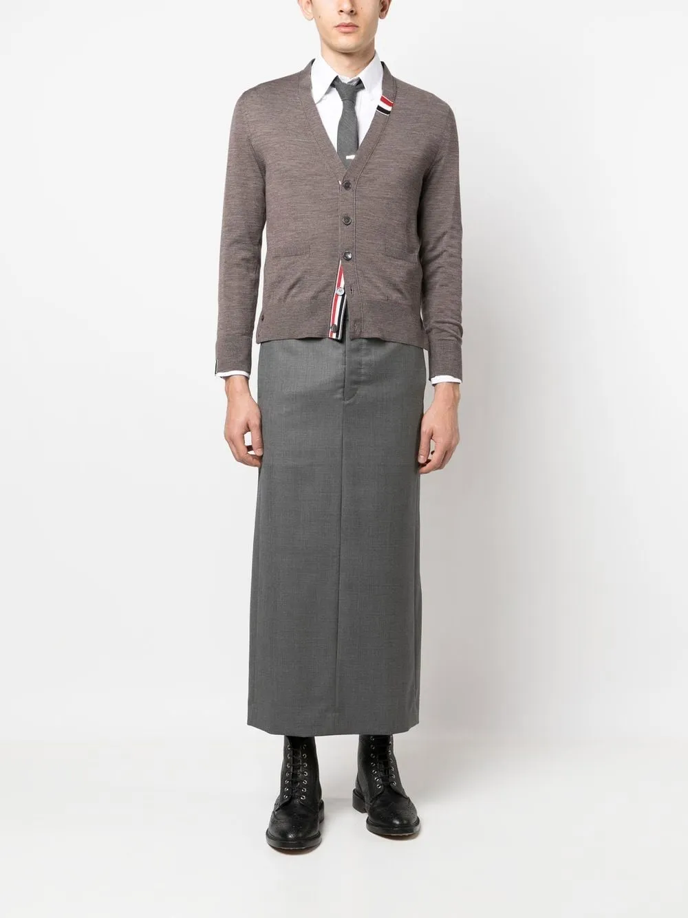 Button-Up Knitted Cardigan