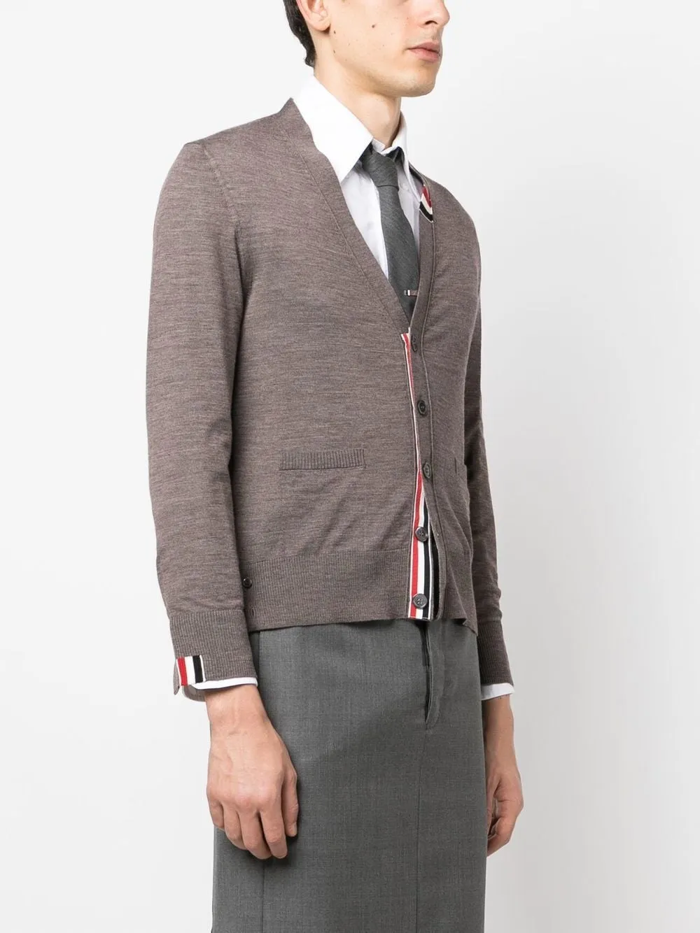 Button-Up Knitted Cardigan