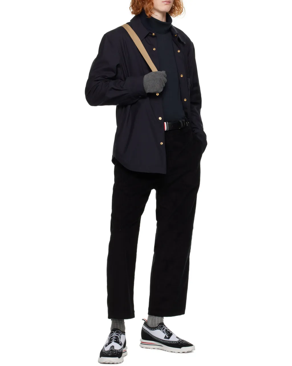 Collared Button-Up Shirt