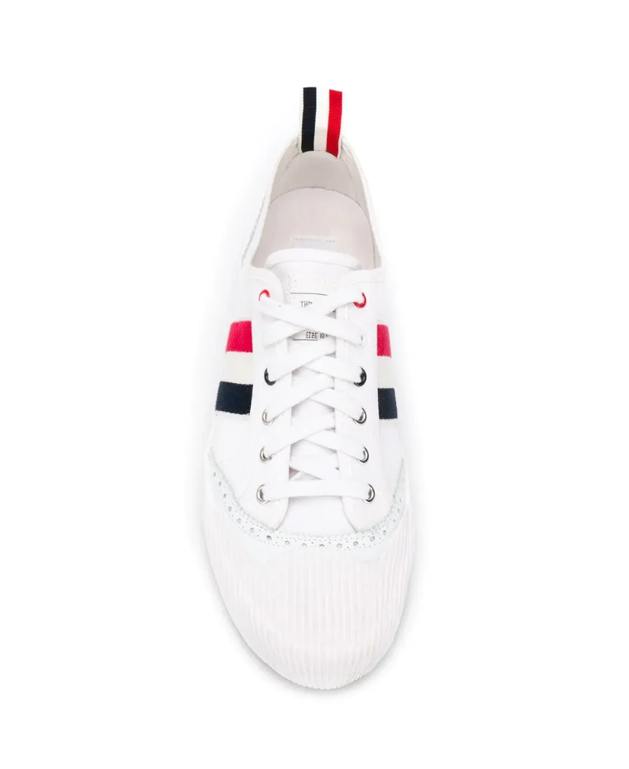 Canvas Brogue Sneakers