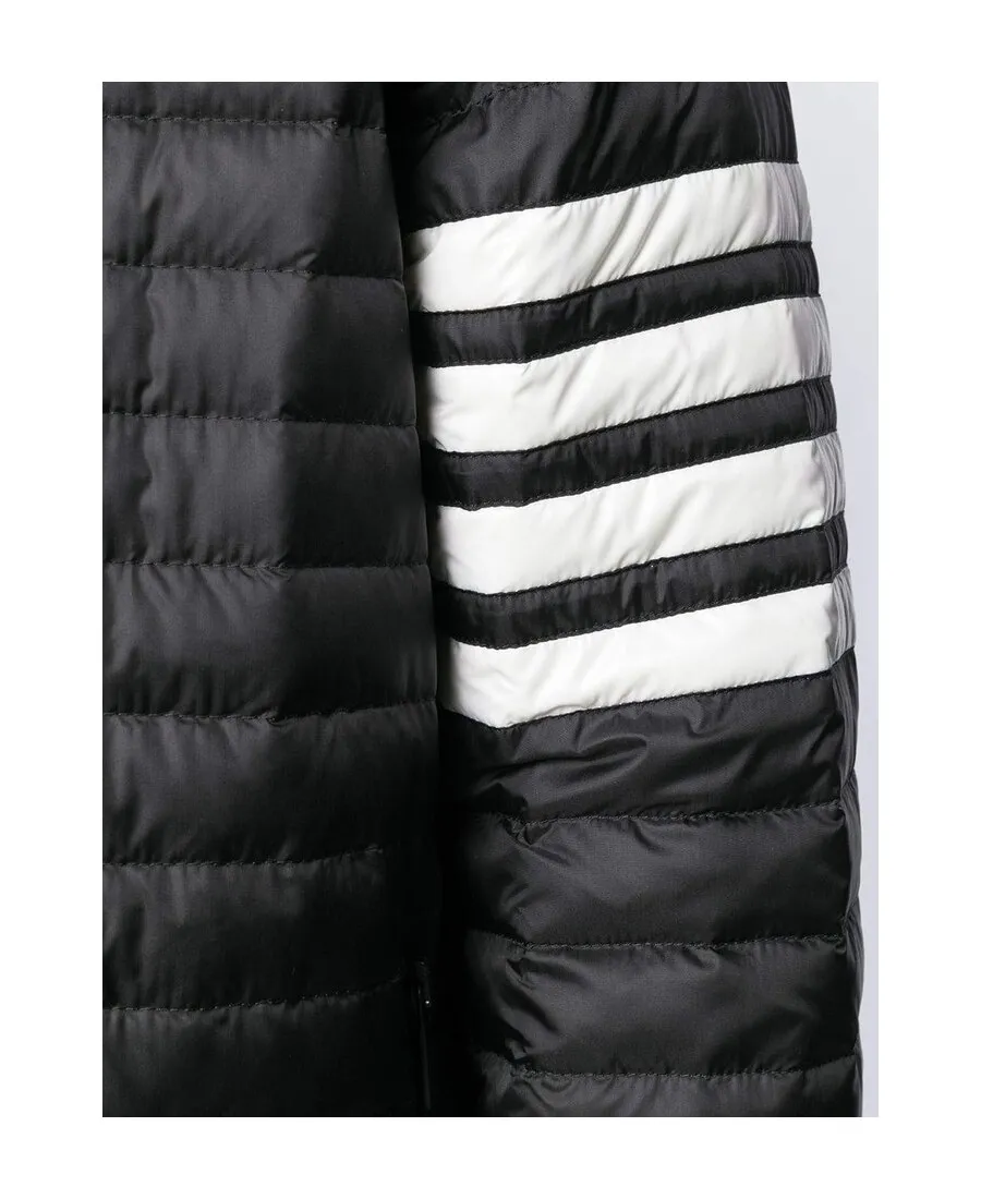 4-Bar Hooded Down Coat