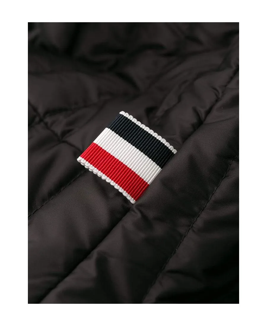 4-Bar Hooded Down Coat