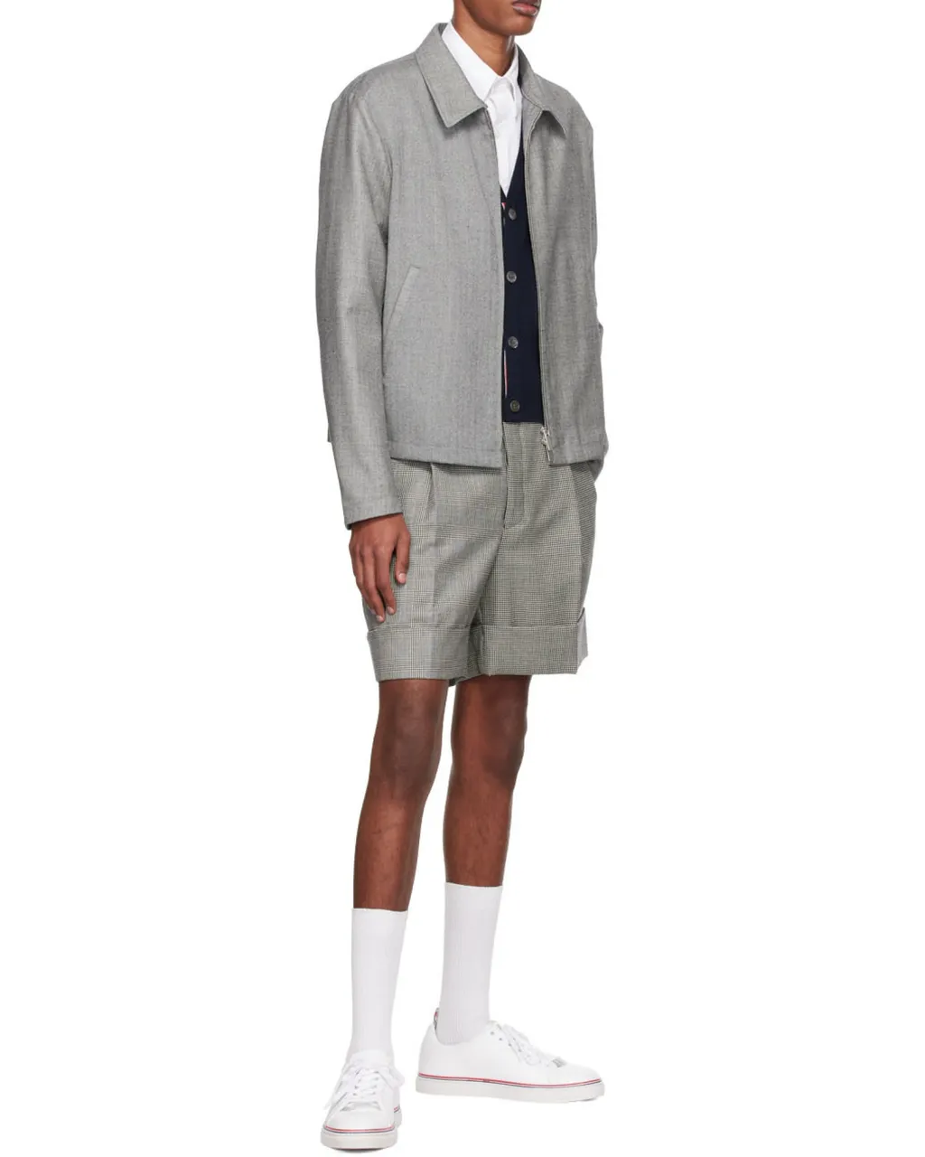 4-Bar Stripe Cardigan