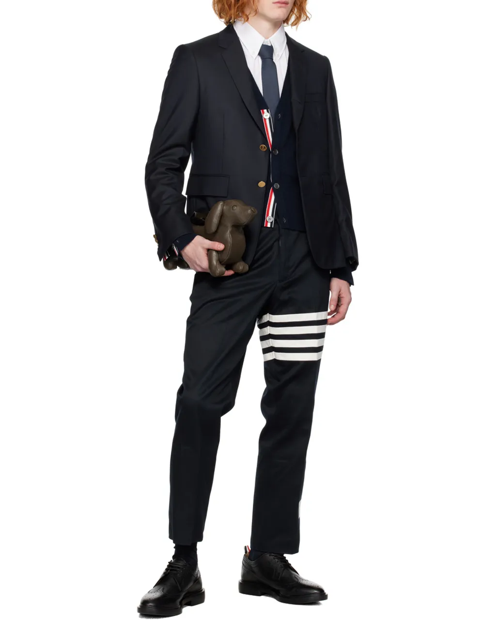 4-Bar Stripe Cardigan