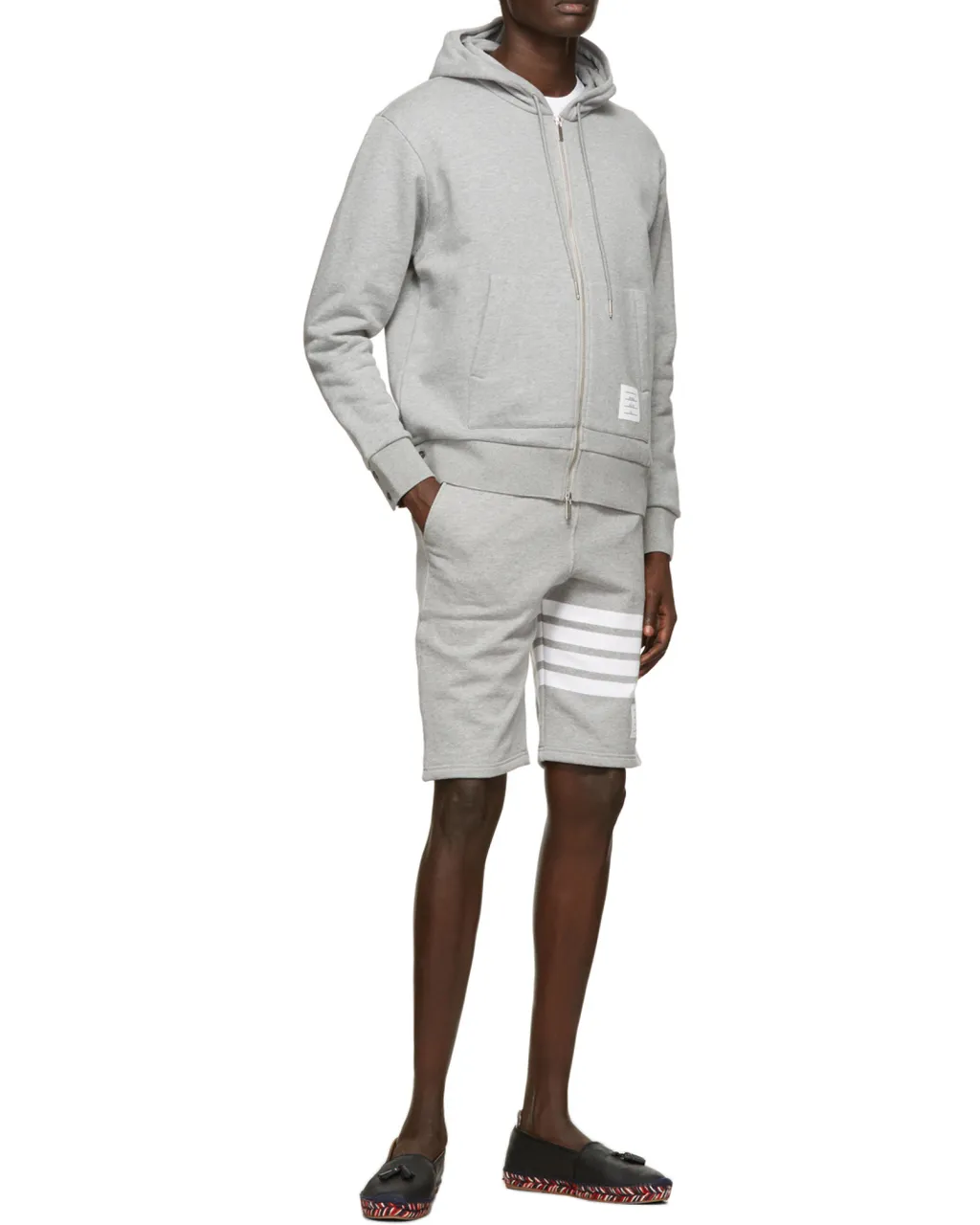 Rwb Stripe Zipped Jacket