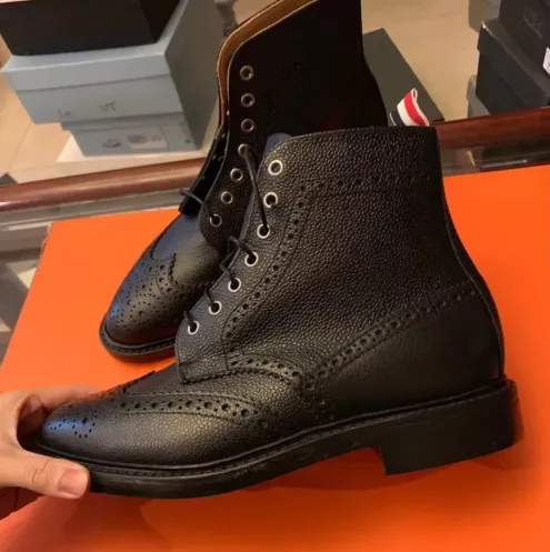 Brogues Combat Boots