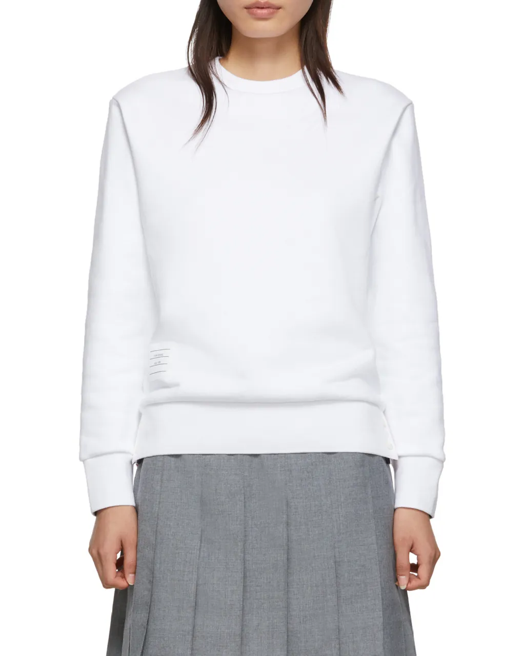 Rwb-Striped Crewneck Sweatshirt